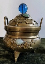 Qing Dynasty Bronze Censer