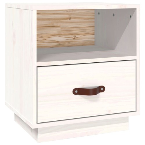 Solid wood pine bedside - 1/2x,