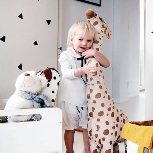 Stuffed giraffe plush toy - stuffed,