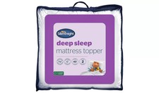 Silentnight Deep Sleep Mattress Topper For Double Beds Soft & Cozy - N-Ripped
