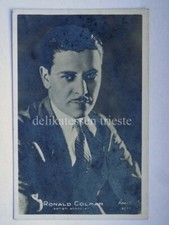 RONALD COLMAN actor cinema movie old postcard 3077