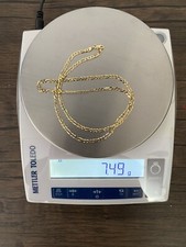 10k Yellow Gold Solid Figaro