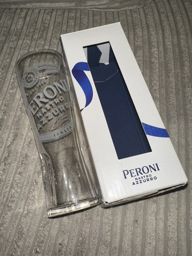 Peroni half pint glasses - peroni,
