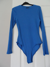 NEW LOOK - BLUE BODYSUIT - SIZE 12 - NEW