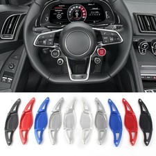 Car Steering Wheel Paddle Shifter Cover Trim Fit Audi R8 RS3 RS4 RS5 TT RS