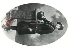 Postcard; BUS CONDUCTRESS IN UNIFORM, LONDON OMNIBUS COMPANY C. 1916 (REPRO)