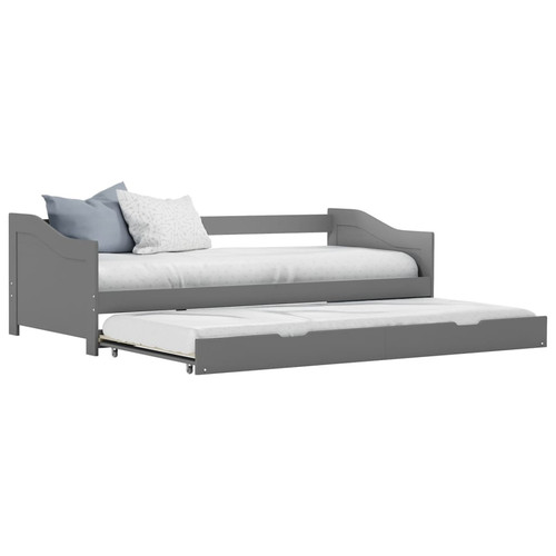 Sofa bed pull - grey, pine