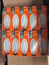 10 X GE 60 Watt BC  Bayonet