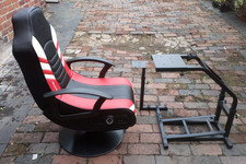 X Rocker Sim Racing eSports Gaming Chair & Wheel Pedal Gearshift Stand
