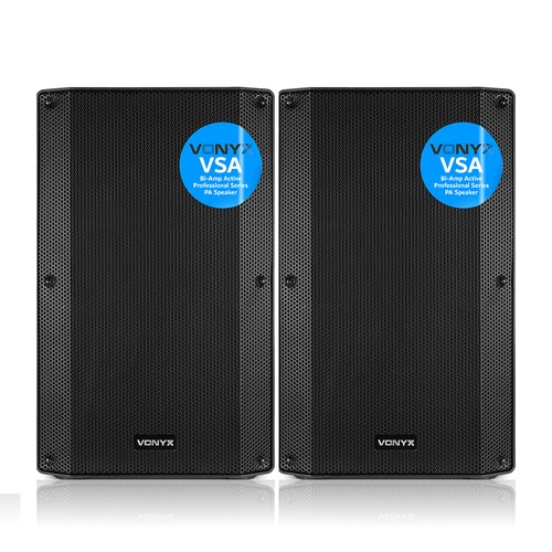 Pair active pa speakers - of,