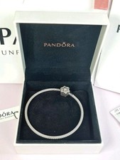Pandora Moments Shine Bright  Mesh Bracelet 17cm, NEW With Packaging , Retired 
