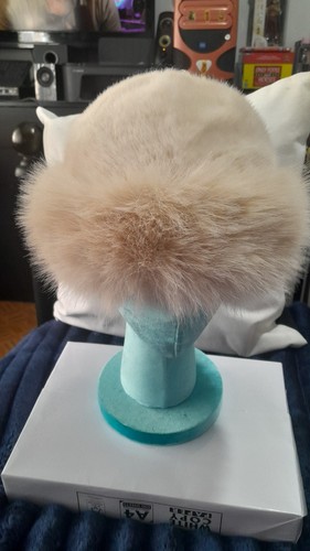 Ladies cream flaux fur - ladies,