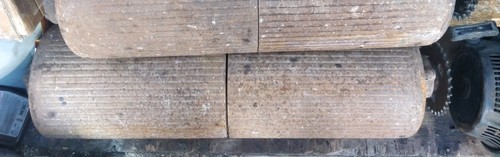 Spilt rear roller - for, a