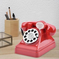 Coin Bank Vintage Telephone