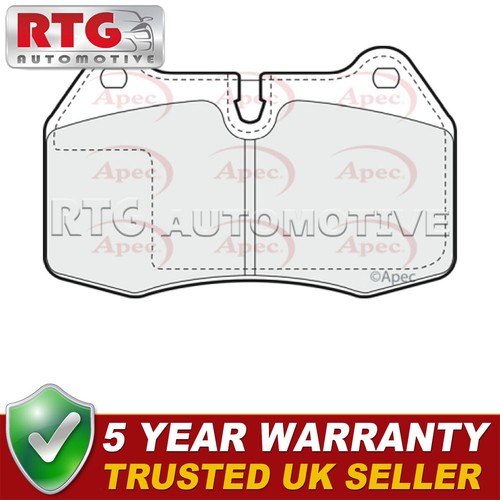 Front rear brake pads - rear,