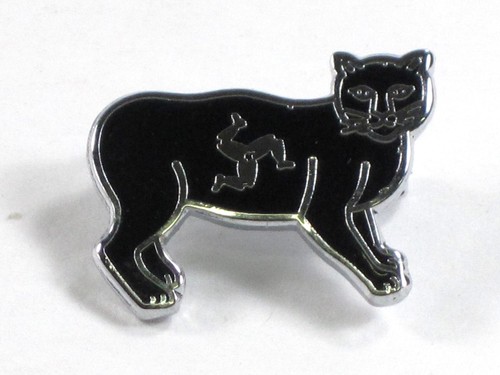 Isle man manx lapel badge - of,