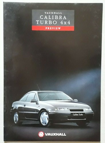 Vauxhall calibra turbo - calibra, 4x4