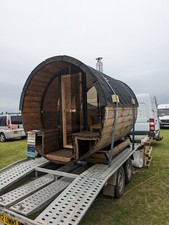 Wood Fired Barrel Sauna