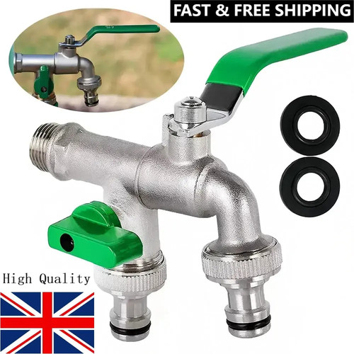 Bsp double duo outlet - 3/4"bsp,