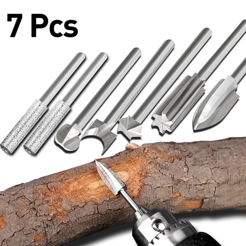 Wood carving drill bits - carving, 1/8"