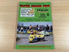 68th International Ulster Grand Prix Souvenir Programme 23rd August 1997
