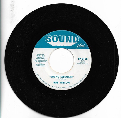 Bob wilson suzy serenade - bob, suzy's