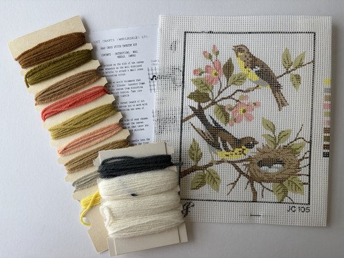 Bird tapestry kit just - ,