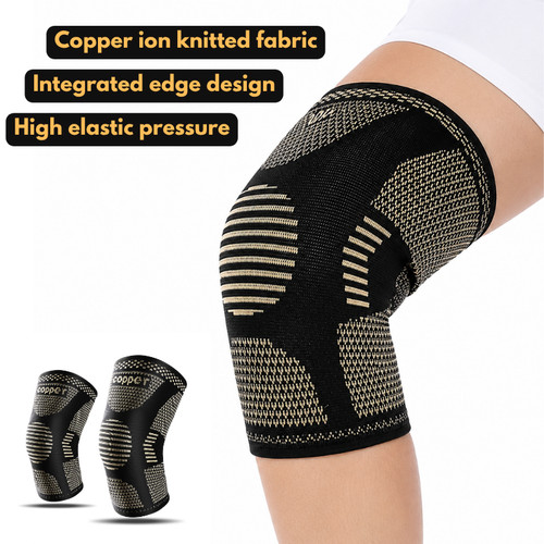 Copper knee support sleeve - copper,