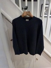 Fat Face Navy Blue Wool Blend