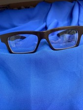 GOLD & WOOD BLACK WOOD Spectacle FRAMES 51-16-135 Ex Display