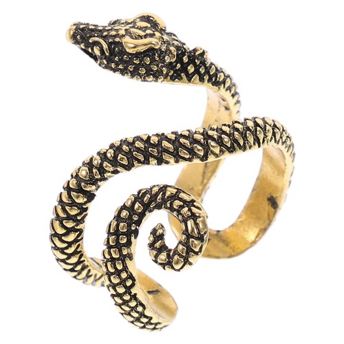 Retro gothic snake ring - ring, for