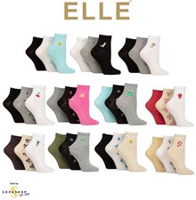 ELLE Womens Anklet Socks