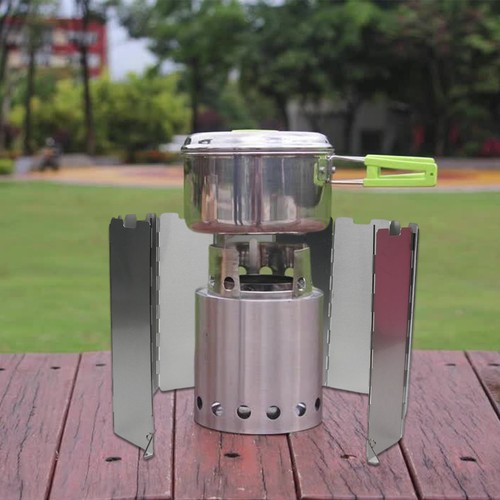 Camping gas stove wind - camping,