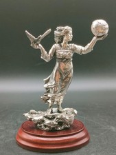 English Miniatures Helena Pewter Figurine Spirit of the Millennium 13cm w/ Base