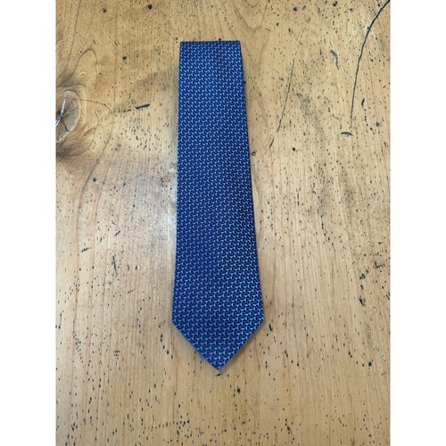 Charvet silk geometric blue - charvet,