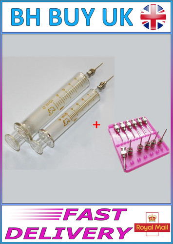 5ml 10ml glass syringe set - 10ml,