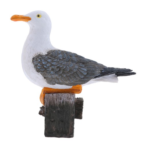 Resin craft seagull - resin, statue