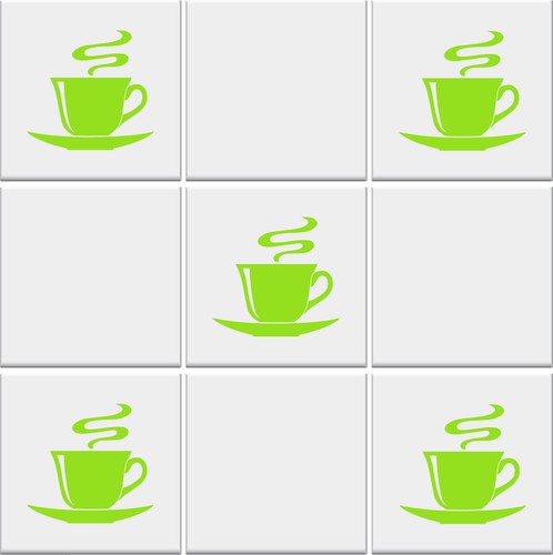 Kitchen tile stickers - kitchen,