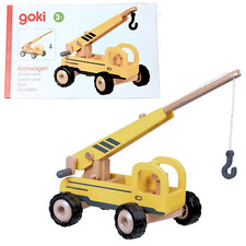 Goki Wooden Toy Yellow Mobile