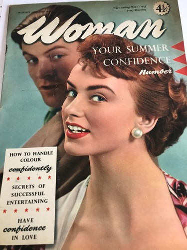 Vintage woman magazine may - magazine, 21