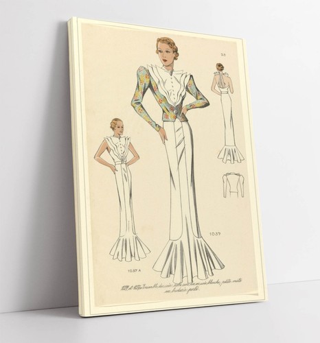 Vintage 1930s fashion - 1930s,