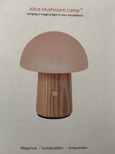 Gingko alice mushroom lamp - gingko,