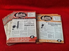 Job Lot HOBBIES WEEKLY Magazines : 50 Issues 1953 Inc Plans : See Desc for List