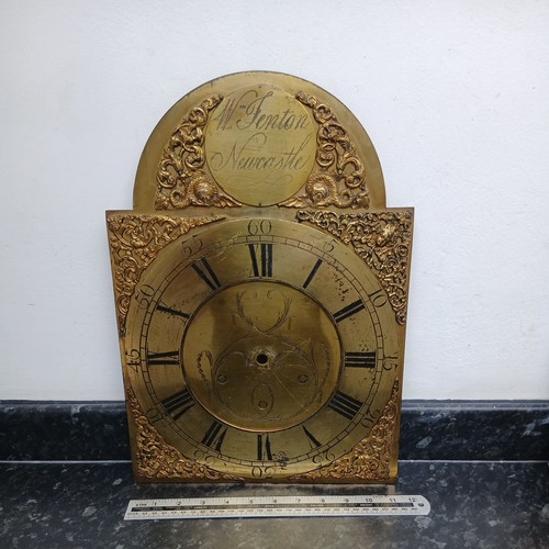 Long case clock face - long,
