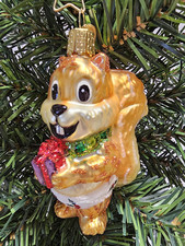 Silly Christmas Squirrel Old