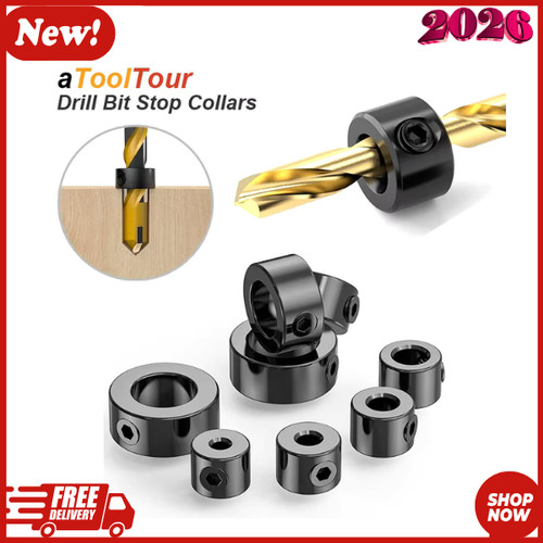 8pcs set depth stop - depth, collar