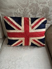 Union Jack Embroidered Cushion By Next