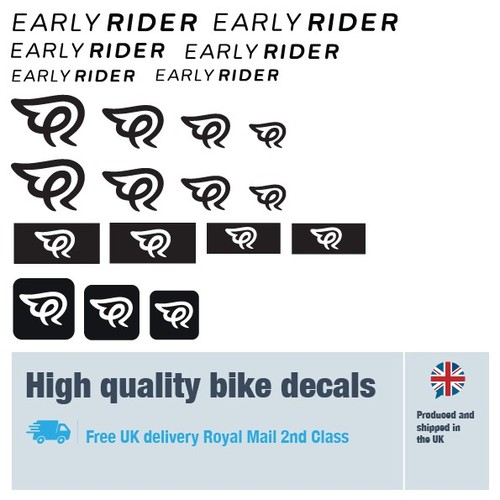 Early rider bike - bike, labels