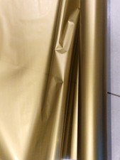 GOLD CELLOPHANE Wrap Christmas Flowers Hamper Gift wrapping florist est 40m