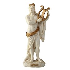 Greek God Apollo Playing Lyre